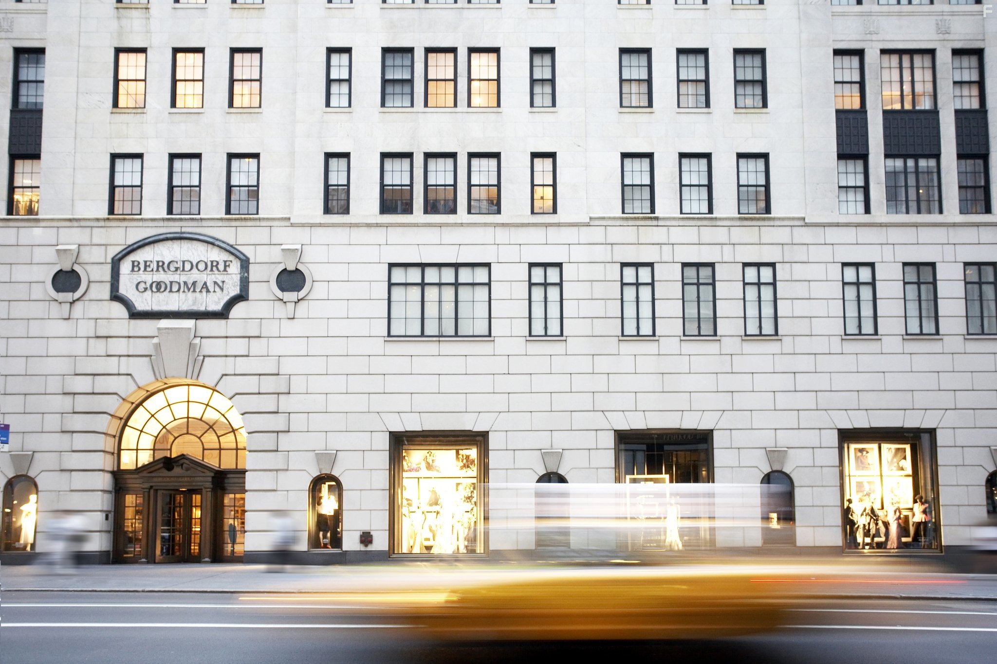 Exterior view of Bergdorf Goodman.