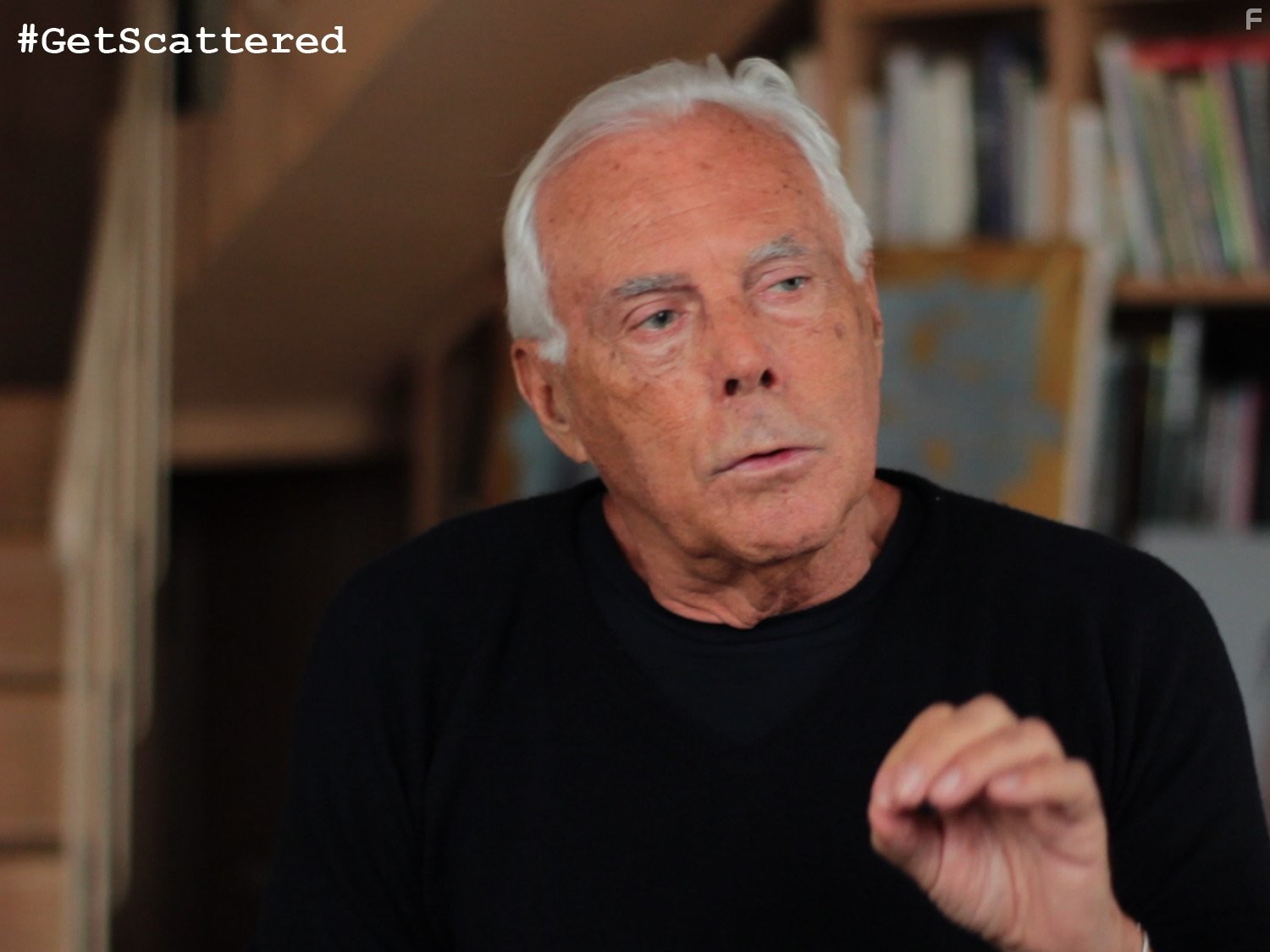 Giorgio Armani in Scatter My Ashes at Bergdorf's (2013)