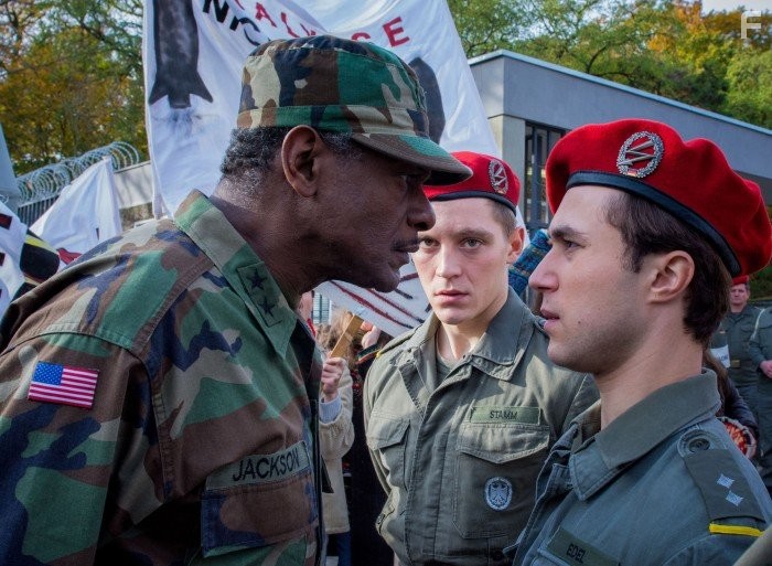 Ludwig Trepte, Errol Trotman-Harewood, and Jonas Nay in Германия 83 (2015)