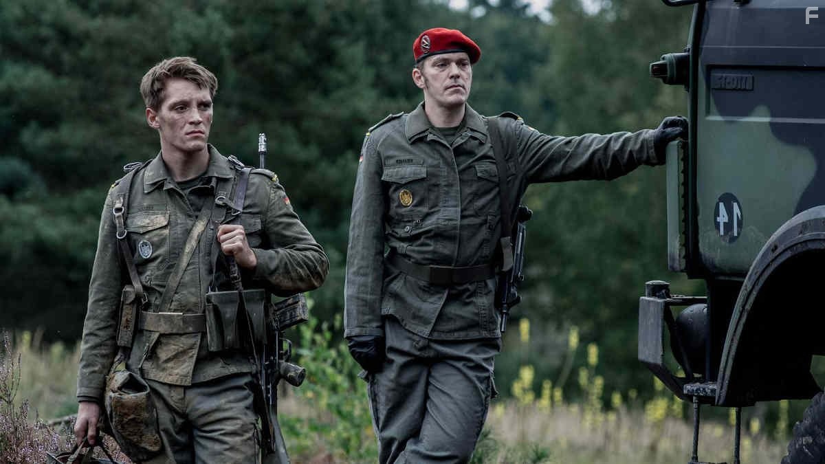 Jonas Nay and Godehard Giese in Германия 83 (2015)