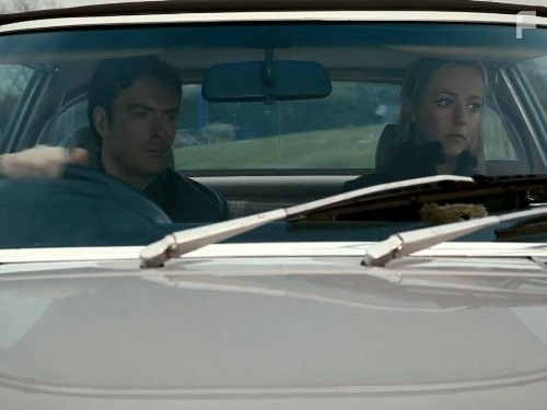 Miranda Raison and Toby Stephens in Vexed (2010)