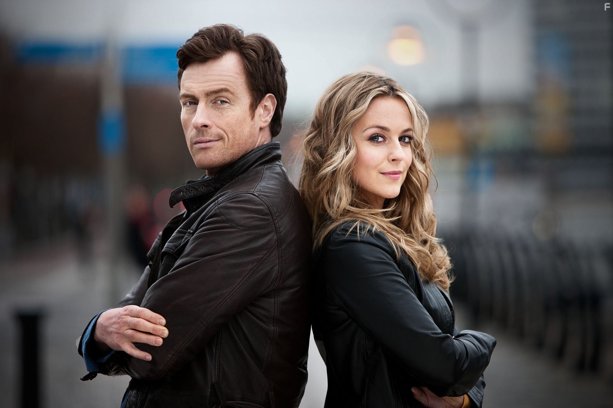 Toby Stephens and Miranda Raison in 'Vexed'.