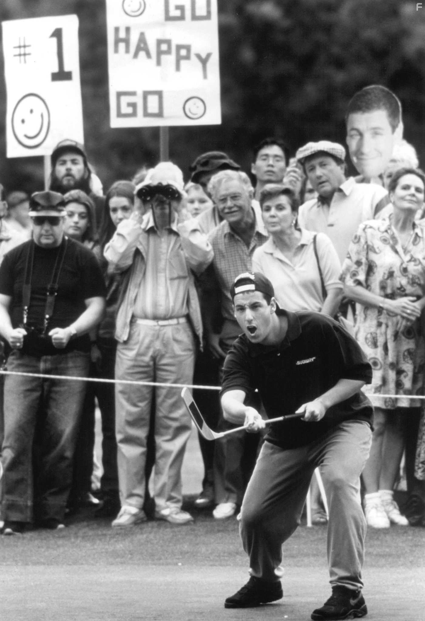 Adam Sandler in Счастливчик Гилмор (1996)