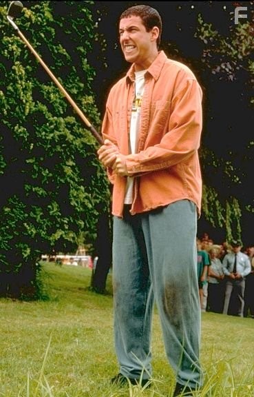Adam Sandler stars as Happy Gilmore