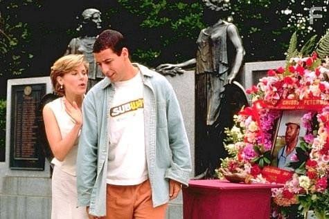 Virginia and Happy at Chubbs' funeral.