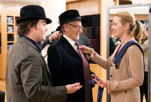 Kate Winslet, Jack Black, and Eli Wallach in Отпуск по обмену (2006)