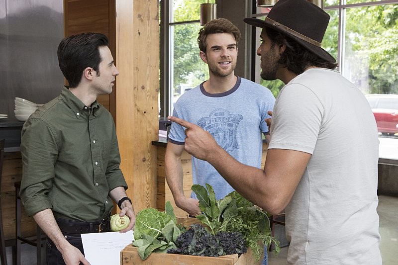 Josh Zuckerman, Nathaniel Buzolic, and Jay Ali in Significant Mother (2015)