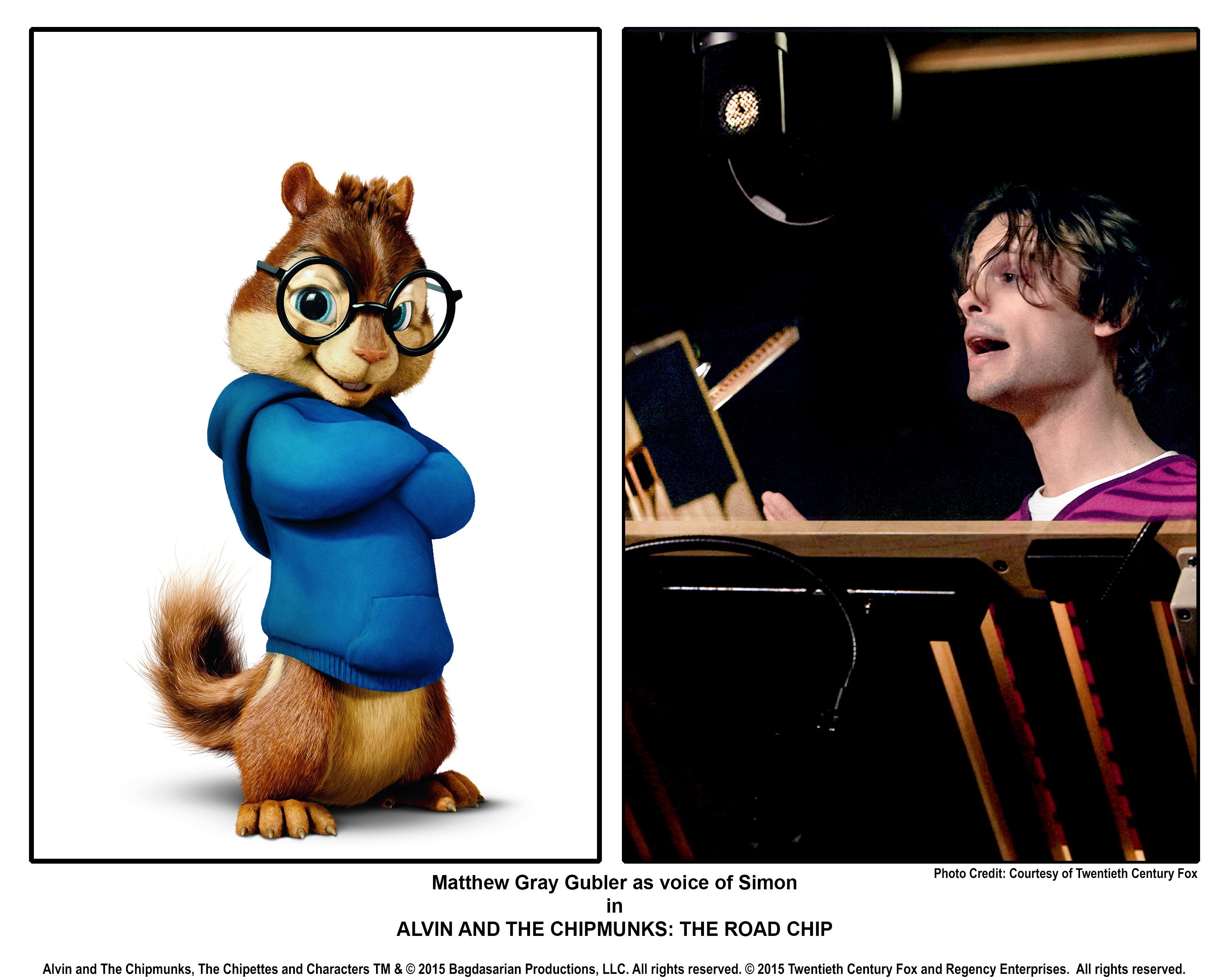 Matthew Gray Gubler in Элвин и бурундуки: Грандиозное бурундуключение (2015)