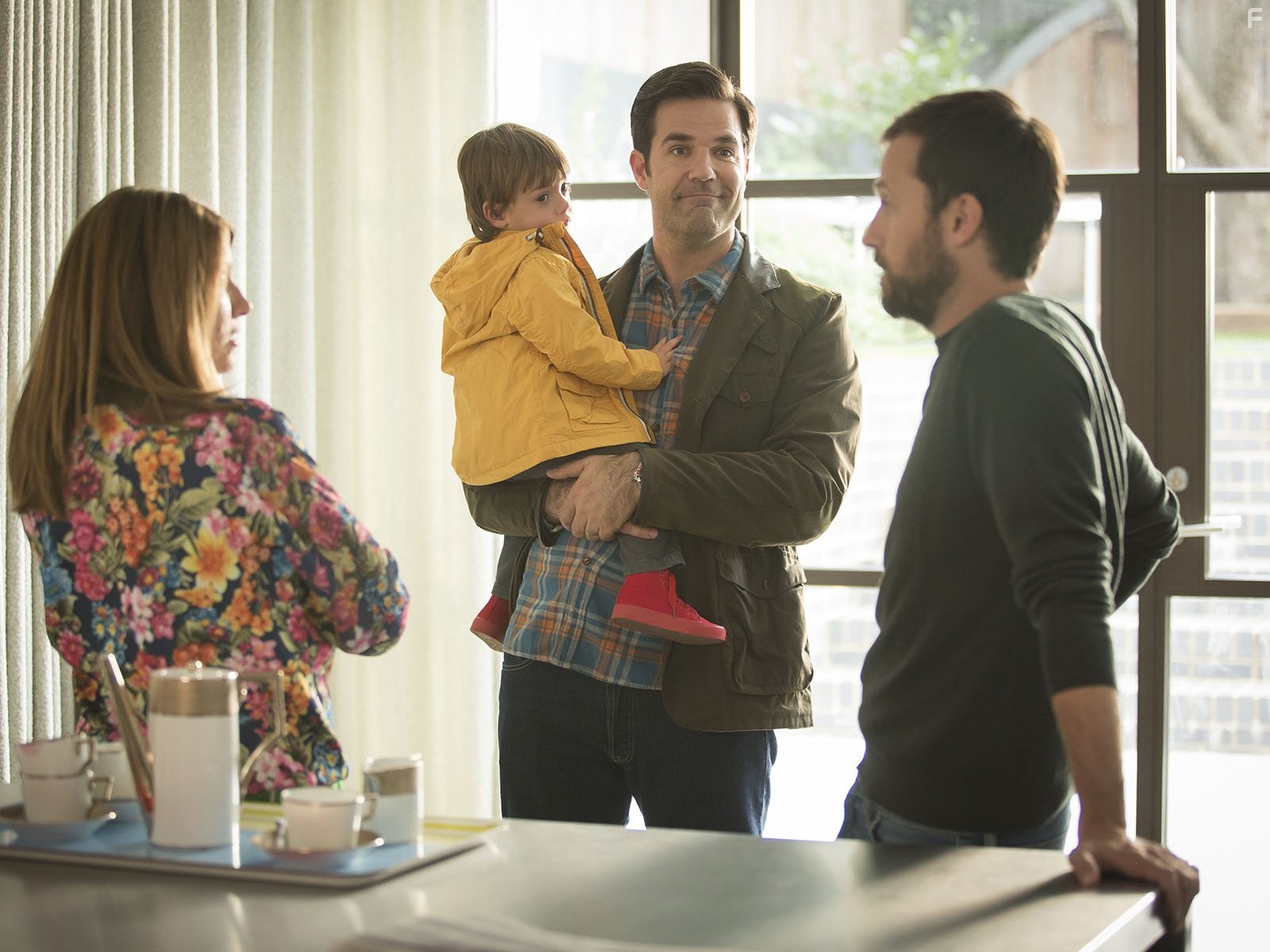 Jonathan Forbes, Sharon Horgan, and Rob Delaney in Катастрофа (2015)