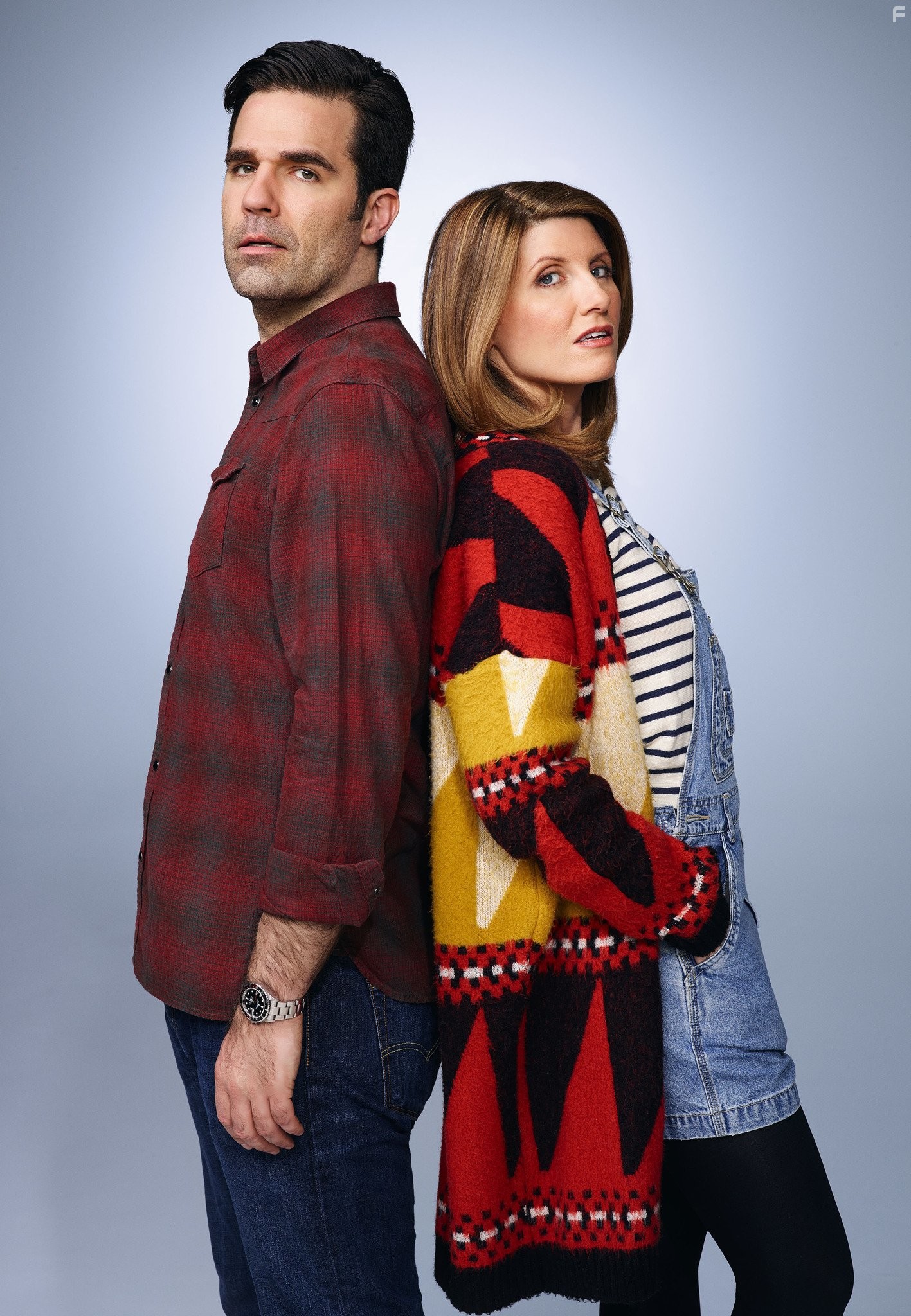 Sharon Horgan and Rob Delaney in Катастрофа (2015)