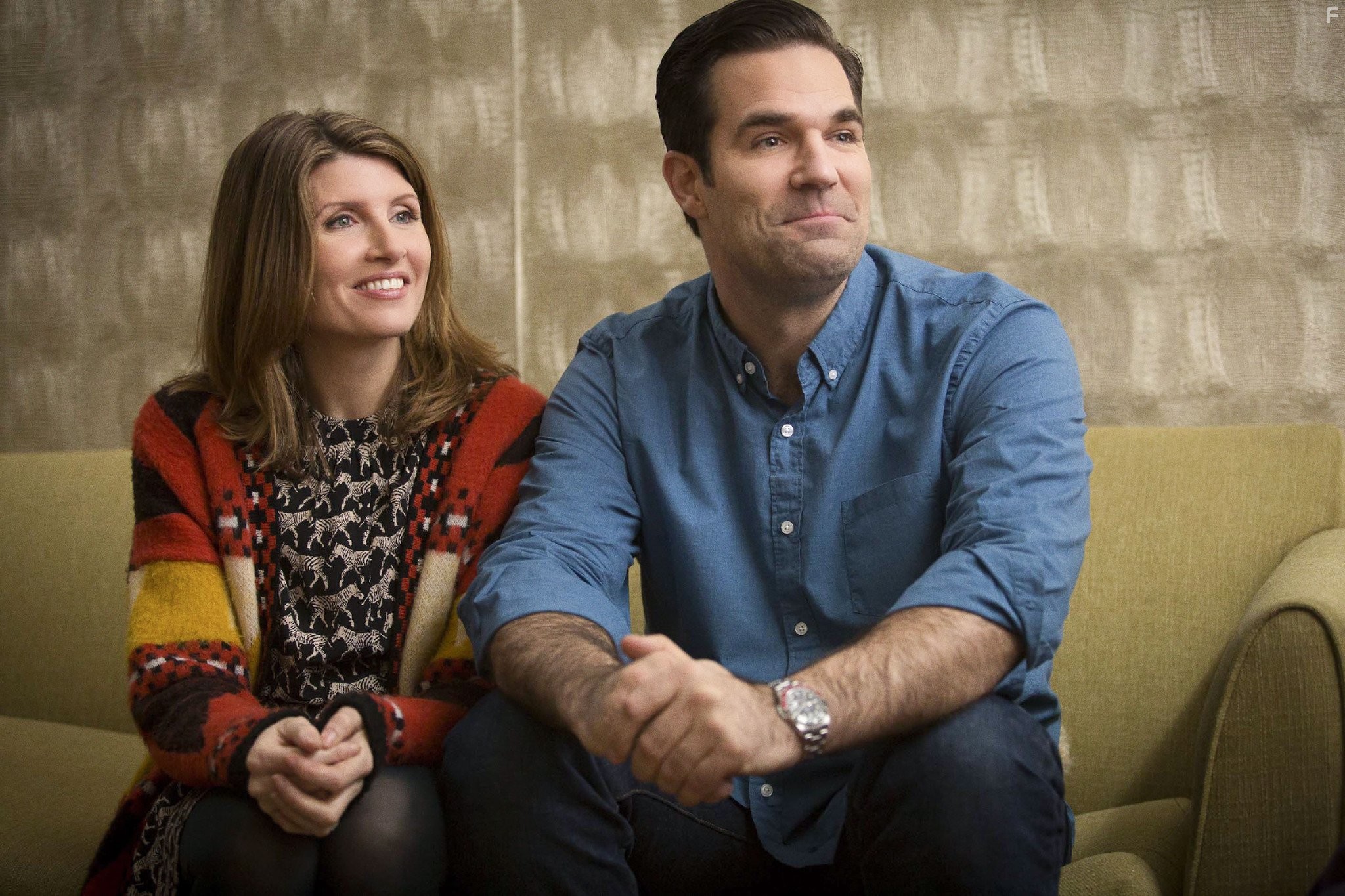 Sharon Horgan and Rob Delaney in Катастрофа (2015)