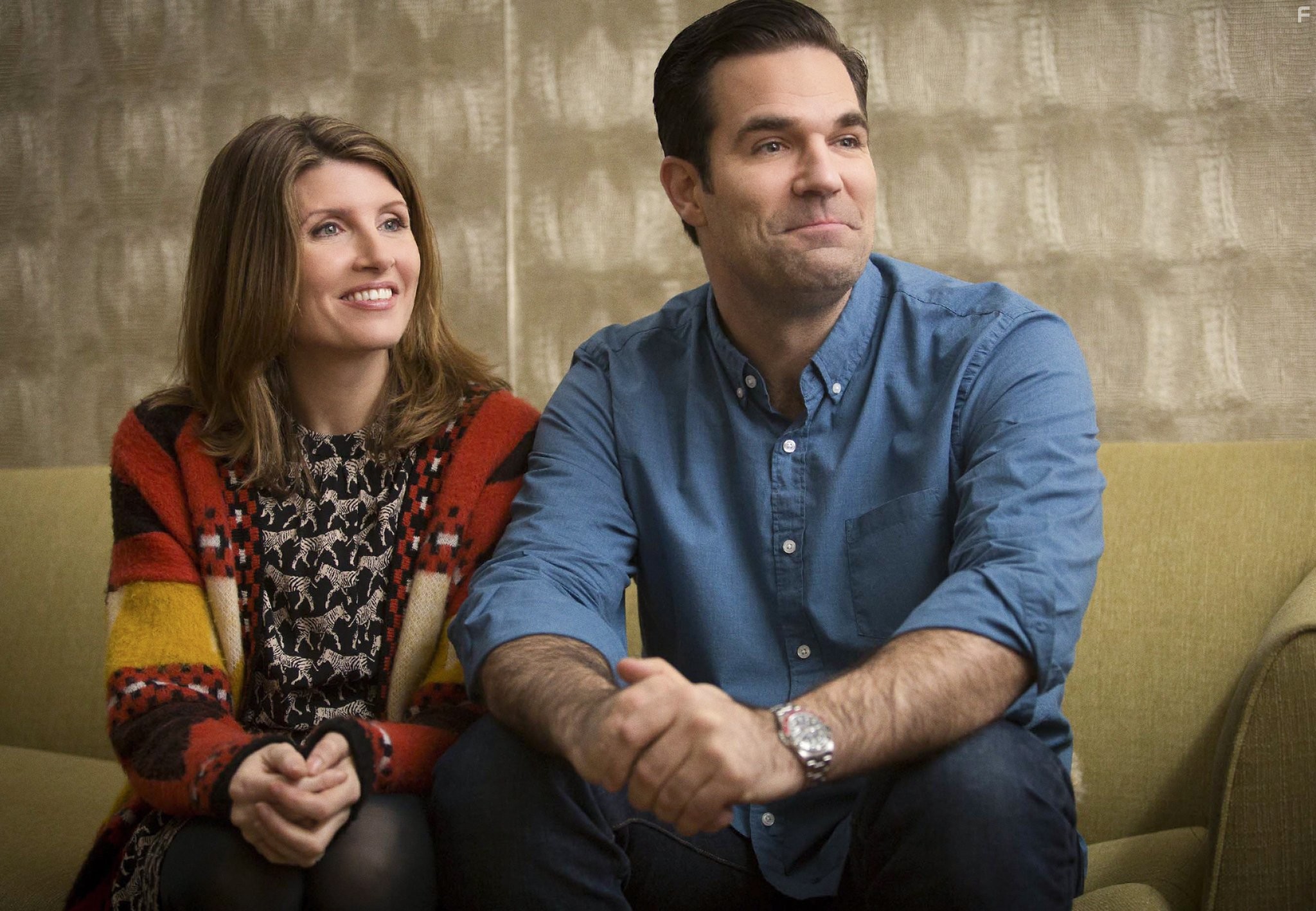 Sharon Horgan and Rob Delaney in Катастрофа (2015)