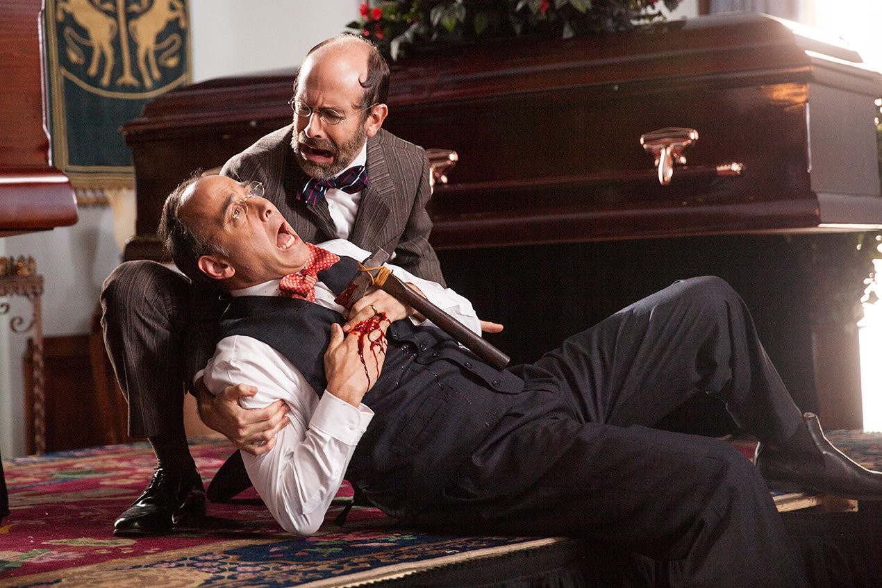 David Wain and Brian Huskey in Другое время (2015)