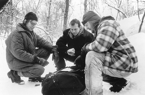 Bill Paxton, Billy Bob Thornton, and Brent Briscoe in Простой план (1998)