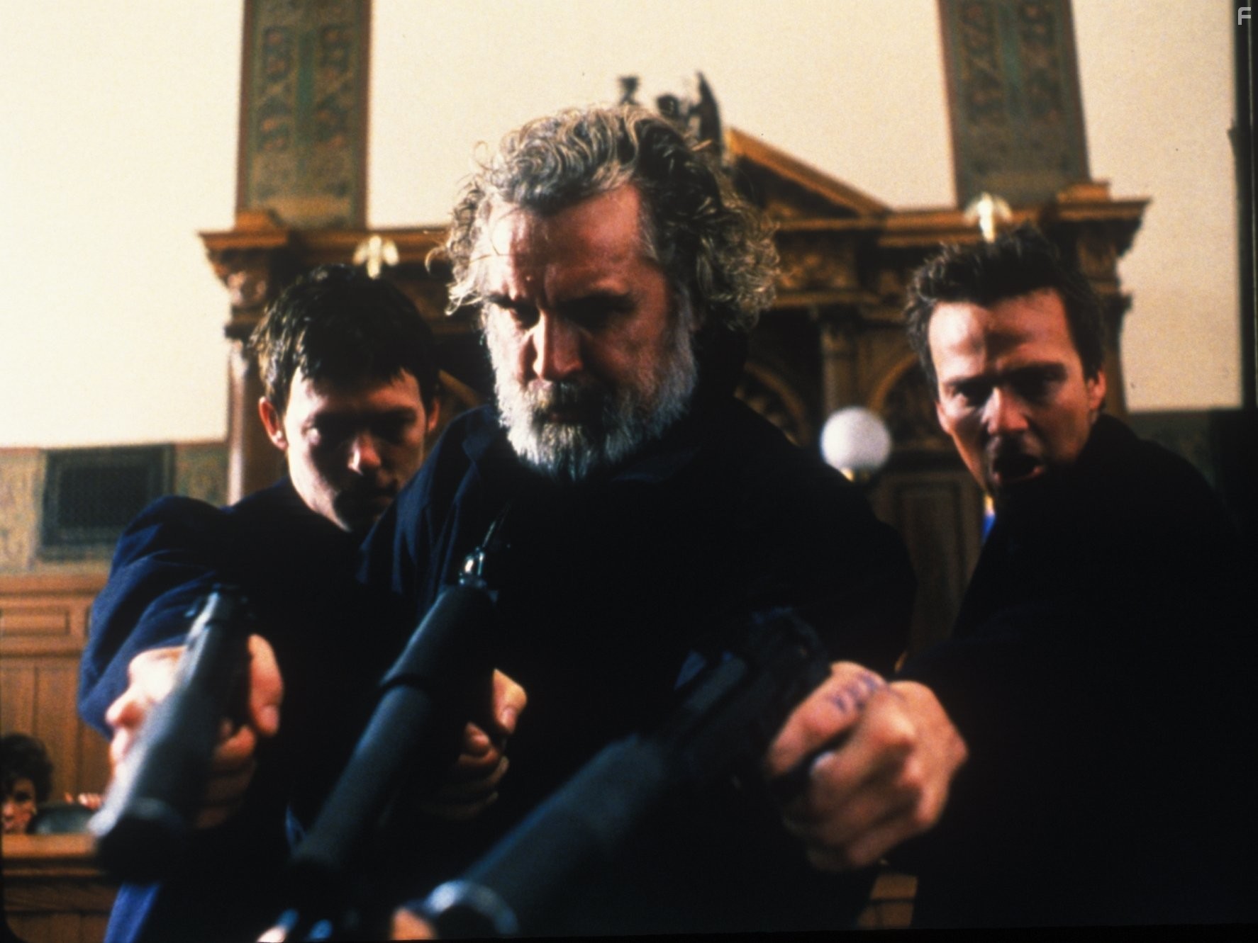 Sean Patrick Flanery, Norman Reedus, and Billy Connolly in Святые из трущоб (1999)