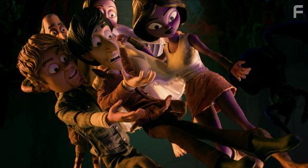 Susan Sarandon, Mila Kunis, Nick Swardson, Danny McBride, and Rob Riggle in Hell and Back (2015)
