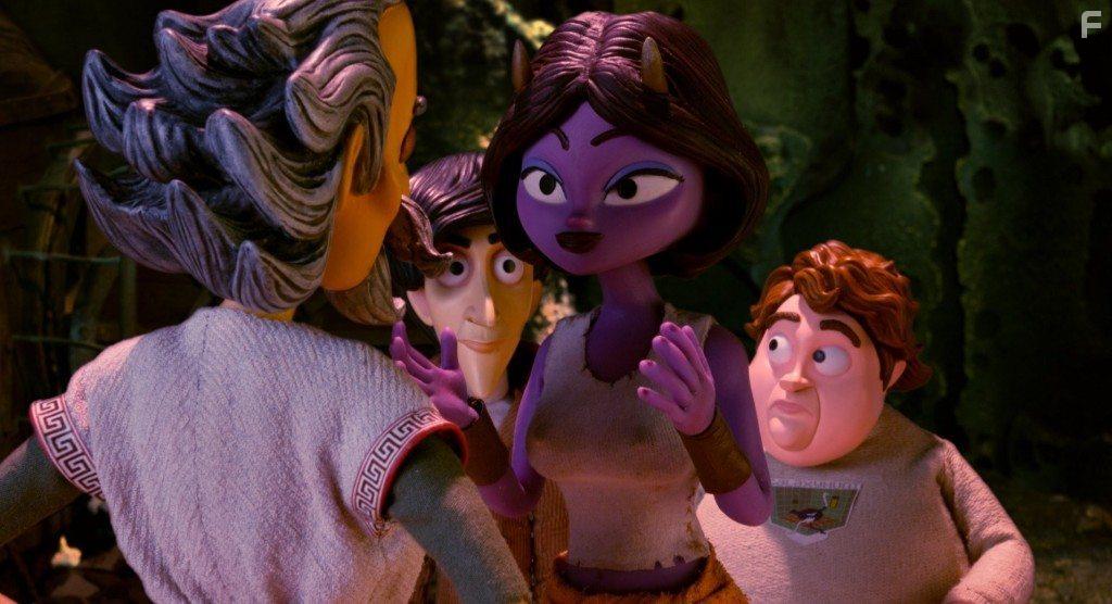 Mila Kunis, Nick Swardson, Danny McBride, and T.J. Miller in Hell and Back (2015)