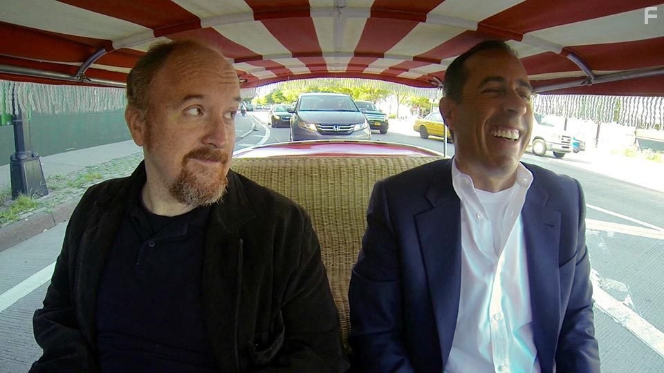 Jerry Seinfeld and Louis C.K. in Комики за рулём в поисках кофе (2012)