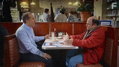 Jerry Seinfeld and Jason Alexander in Комики за рулём в поисках кофе (2012)