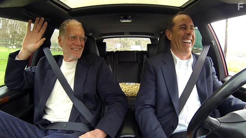 Jerry Seinfeld and David Letterman in Комики за рулём в поисках кофе (2012)