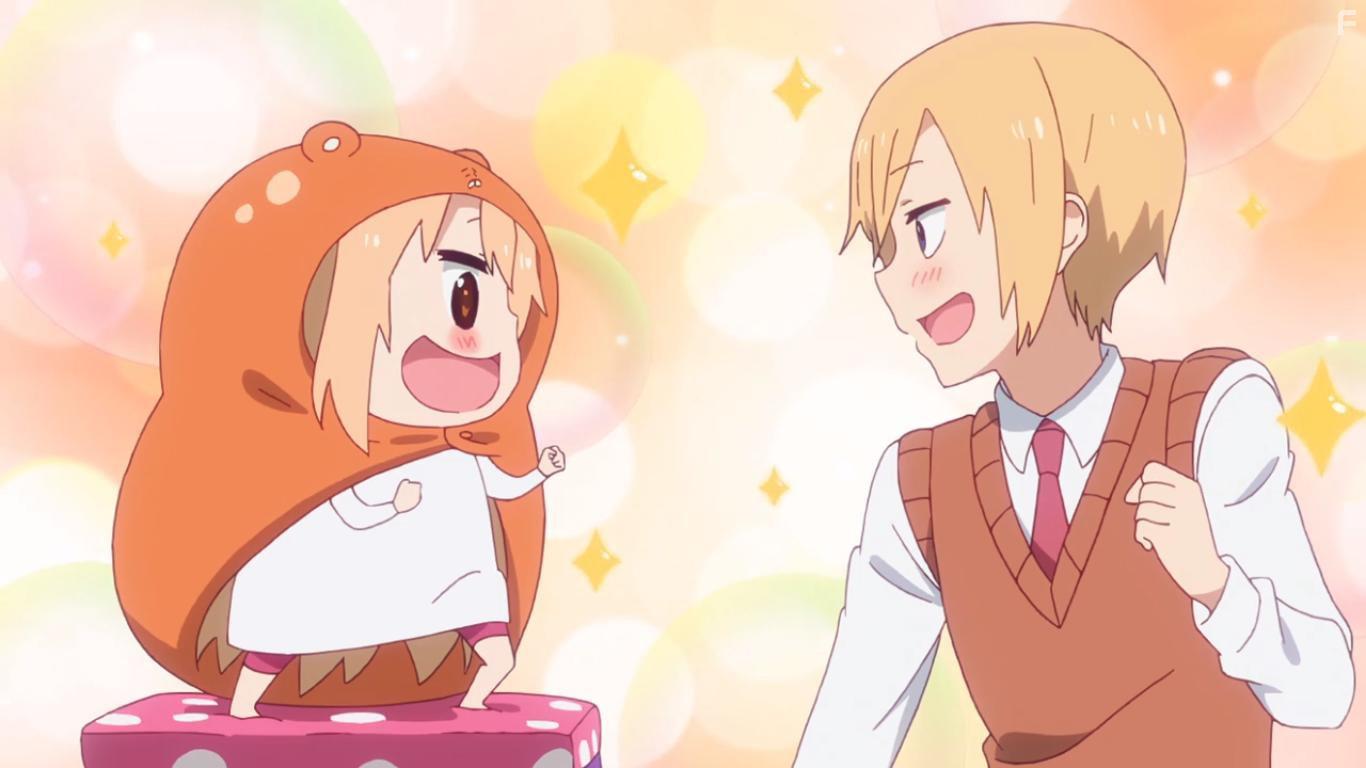 Tetsuya Kakihara and Aimi Tanaka in Himouto! Umaruchan (2015)