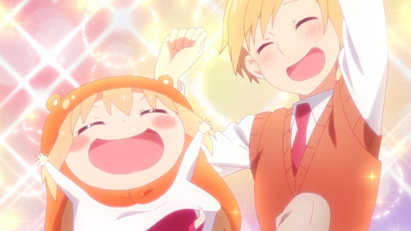 Tetsuya Kakihara and Aimi Tanaka in Himouto! Umaruchan (2015)