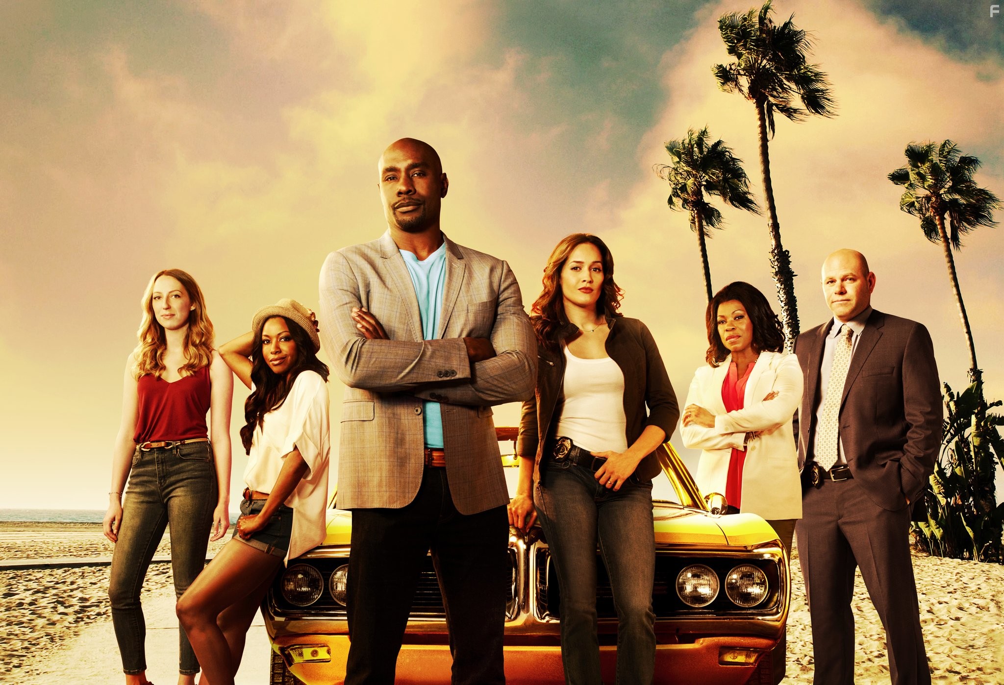 Morris Chestnut, Lorraine Toussaint, Domenick Lombardozzi, Jaina Lee Ortiz, Gabrielle Dennis, and Anna Konkle in Роузвуд (2015)