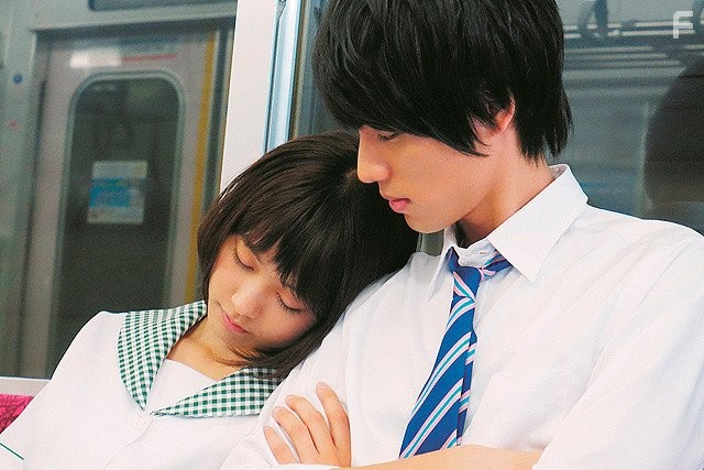 Kasumi Arimura and S?ta Fukushi in Sutorobo ejji (2015)