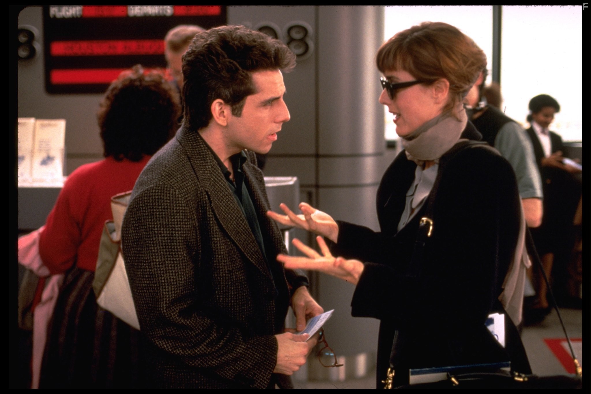 T?a Leoni and Ben Stiller in Не будите спящую собаку (1996)