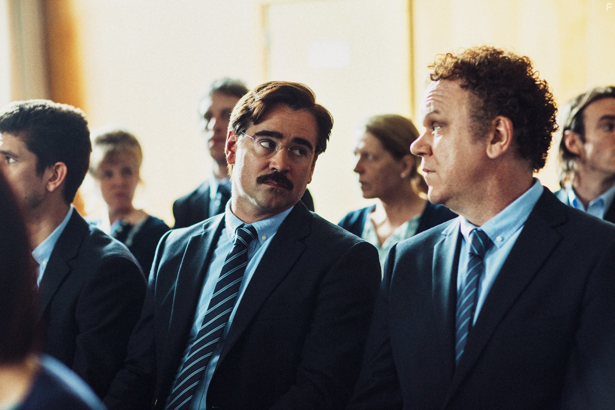 John C. Reilly and Colin Farrell in Лобстер (2015)