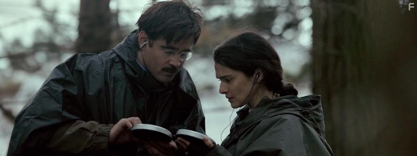 Rachel Weisz and Colin Farrell in Лобстер (2015)