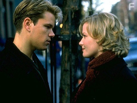 Matt Damon and Gretchen Mol in Шулера (1998)