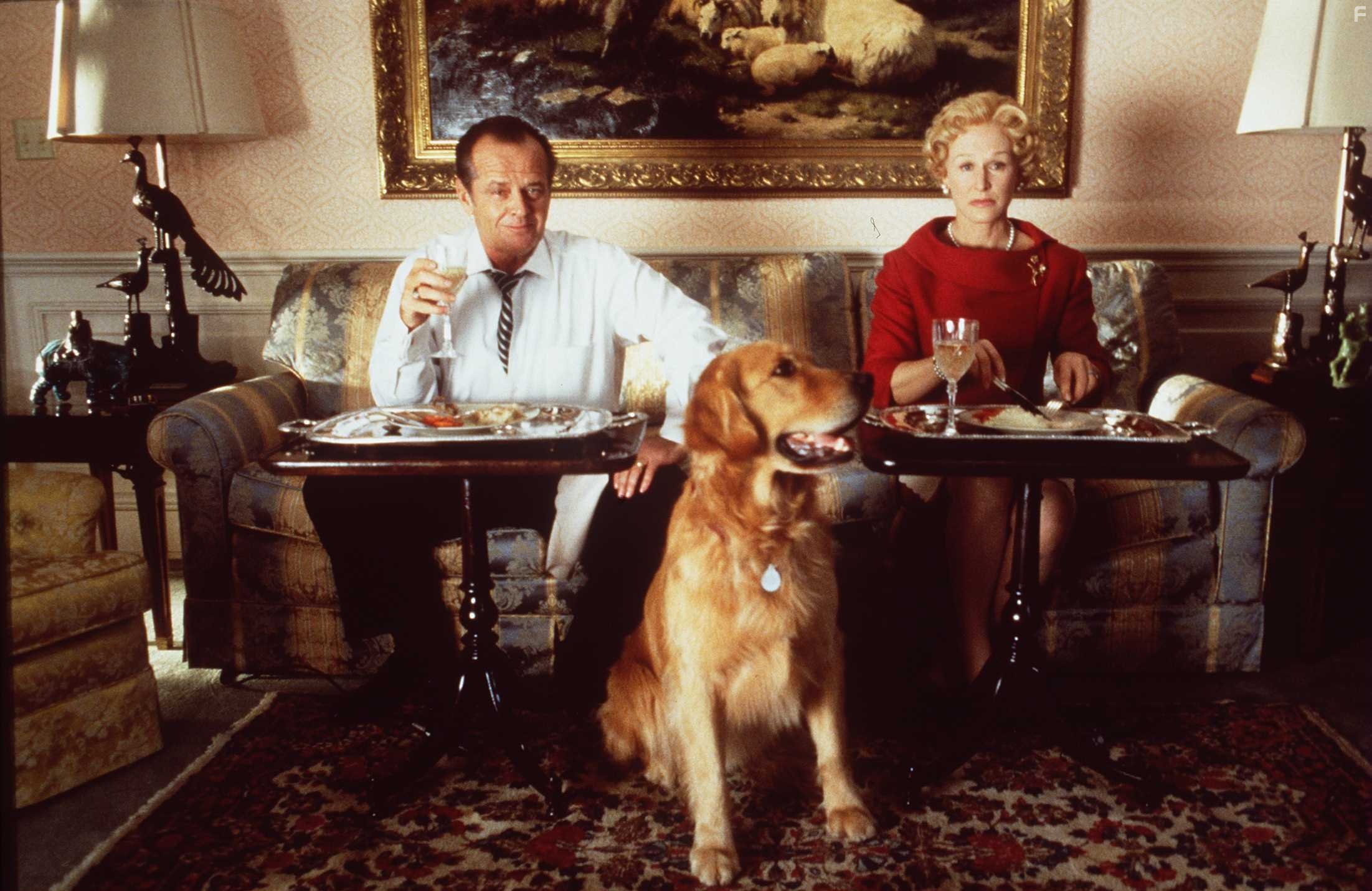 Jack Nicholson and Glenn Close in Марс атакует! (1996)