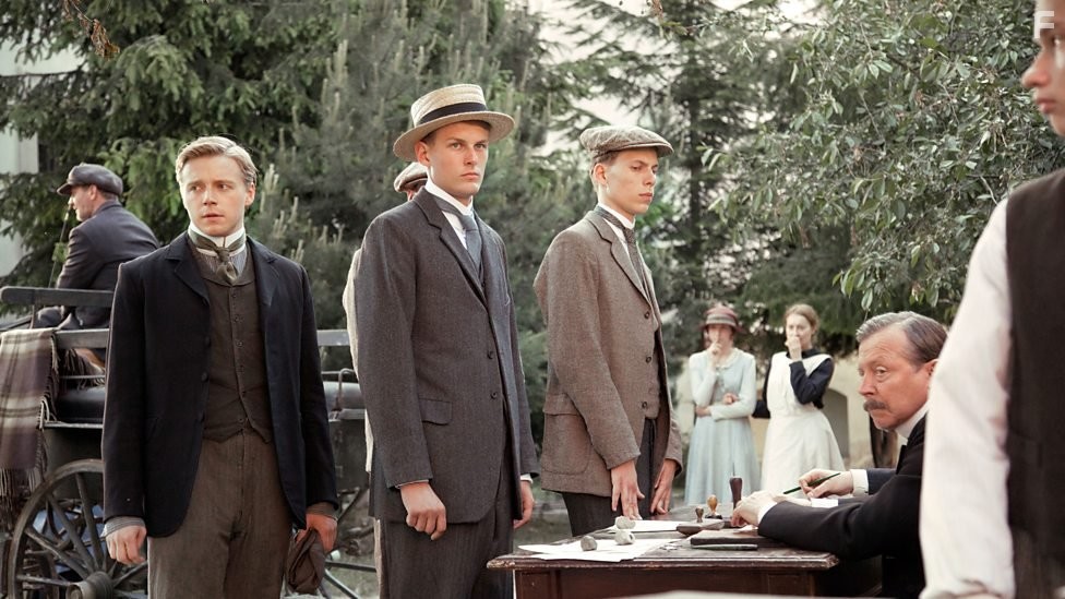 Jack Lowden in The Passing Bells (2014)