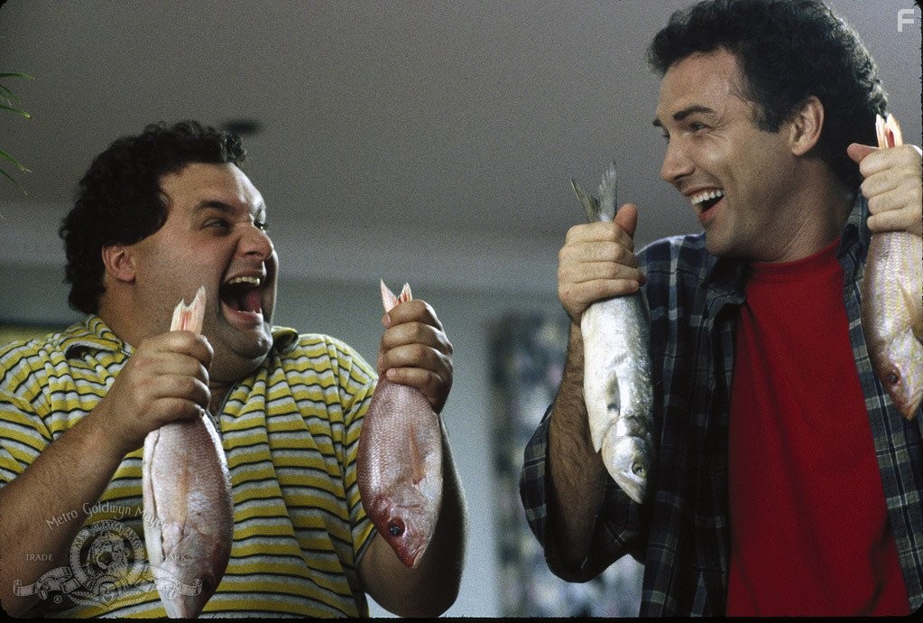 Artie Lange and Norm MacDonald in Грязная работа (1998)