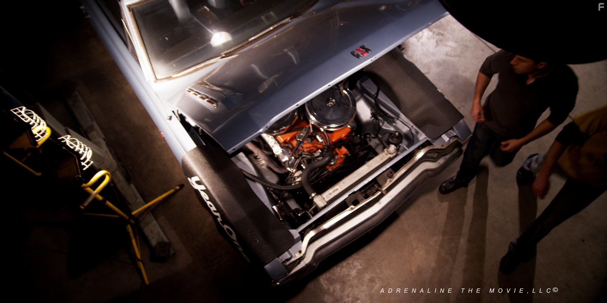 Michael Rosander and Myke Holmes in Adrenaline (2015)