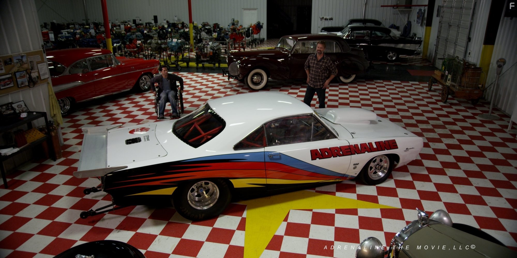 John Schneider and Michael Rosander in Adrenaline (2015)