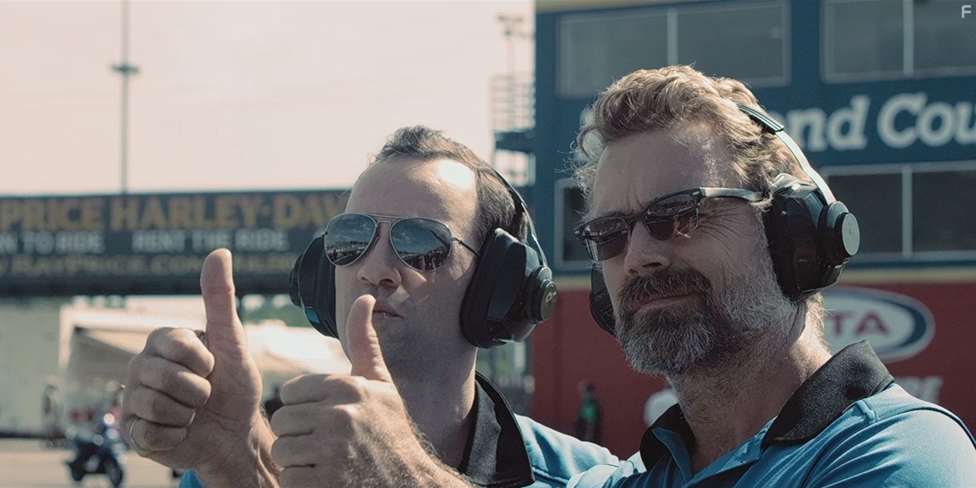 John Schneider and Myke Holmes in Adrenaline (2015)