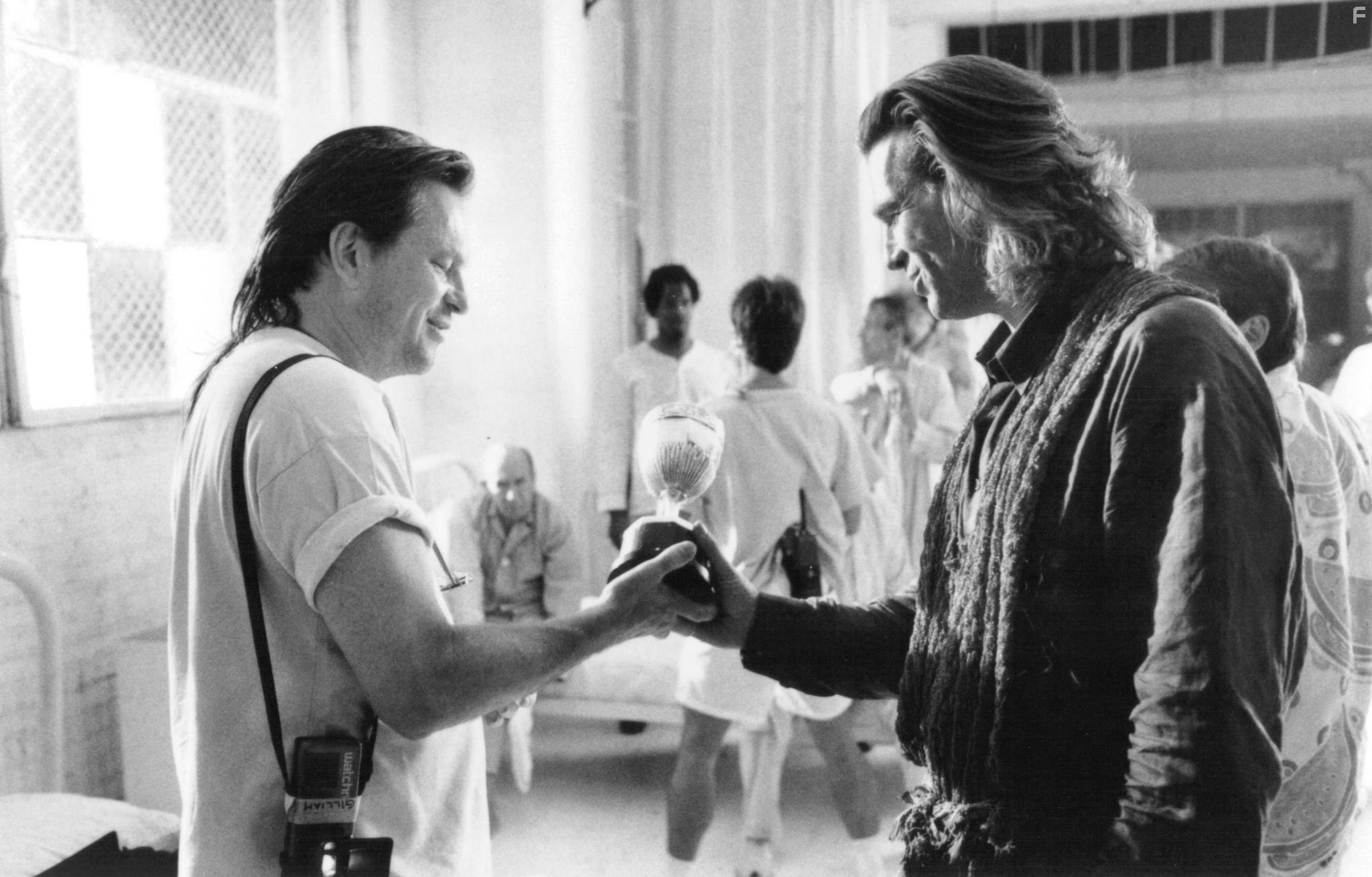 Jeff Bridges and Terry Gilliam in Король-рыбак (1991)