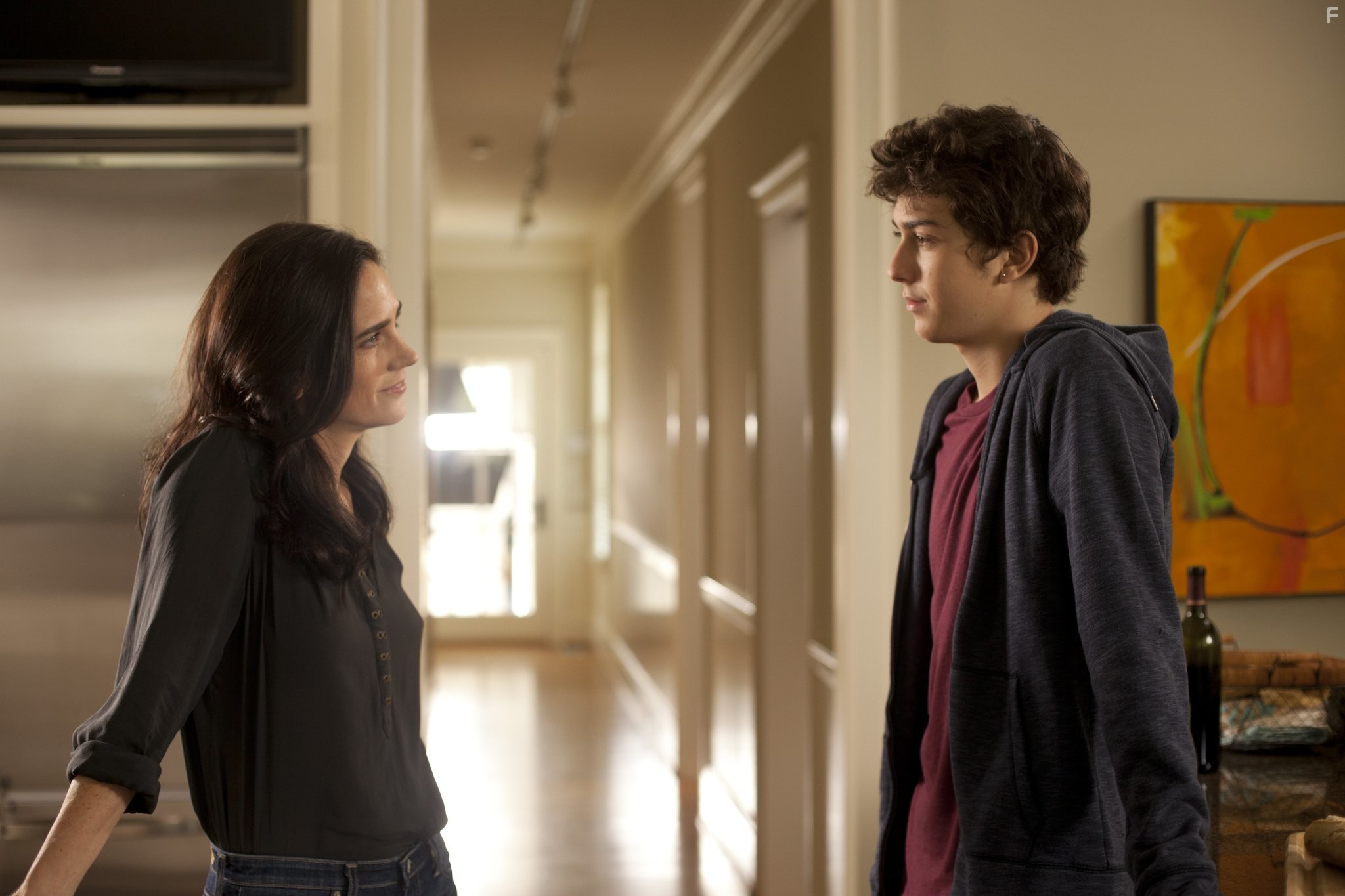 Jennifer Connelly and Nat Wolff in Застрял в любви (2012)