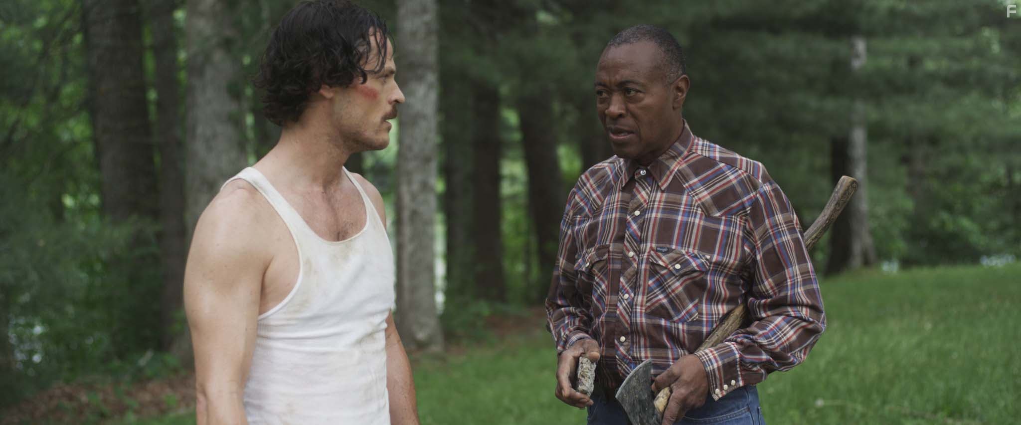 Roger Aaron Brown and Brendan McCarthy in Holy Ghost People (2013)