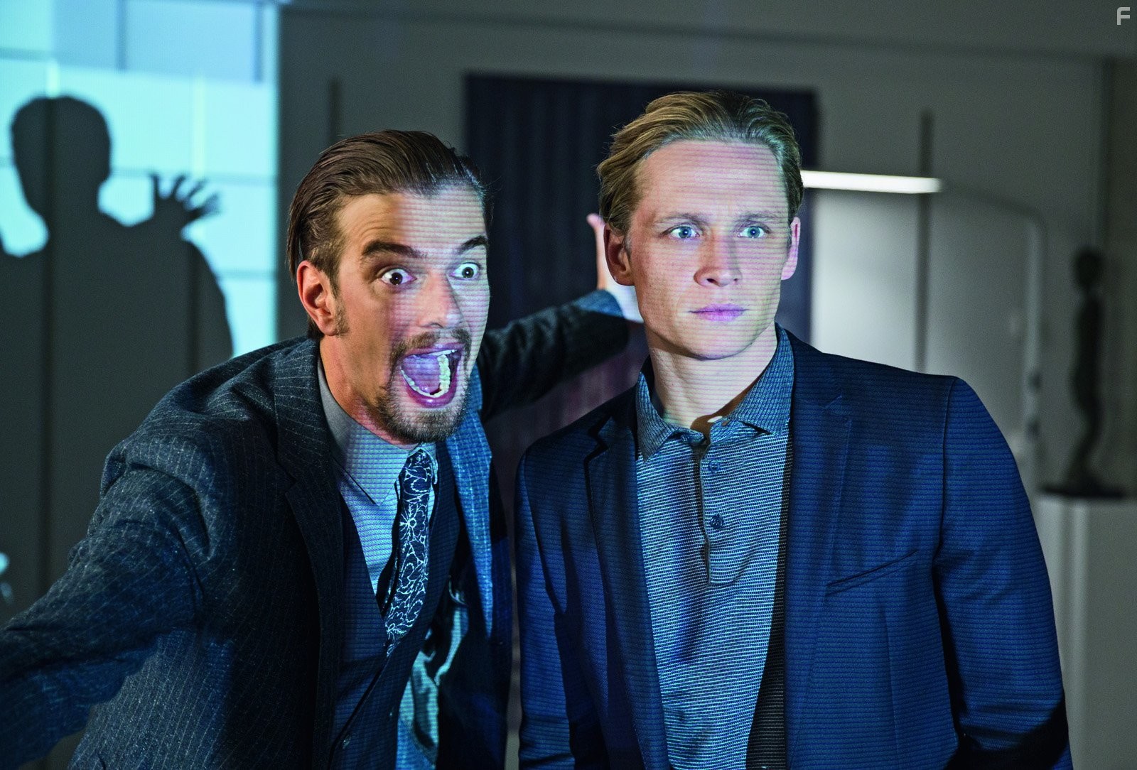 Matthias Schweigh?fer and Joko Winterscheidt in Der Nanny (2015)