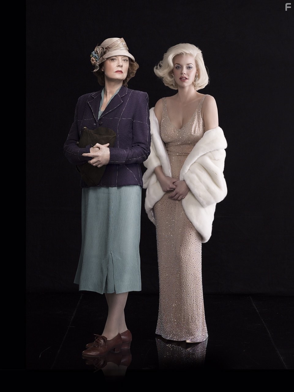 Susan Sarandon and Kelli Garner in The Secret Life of Marilyn Monroe (2015)