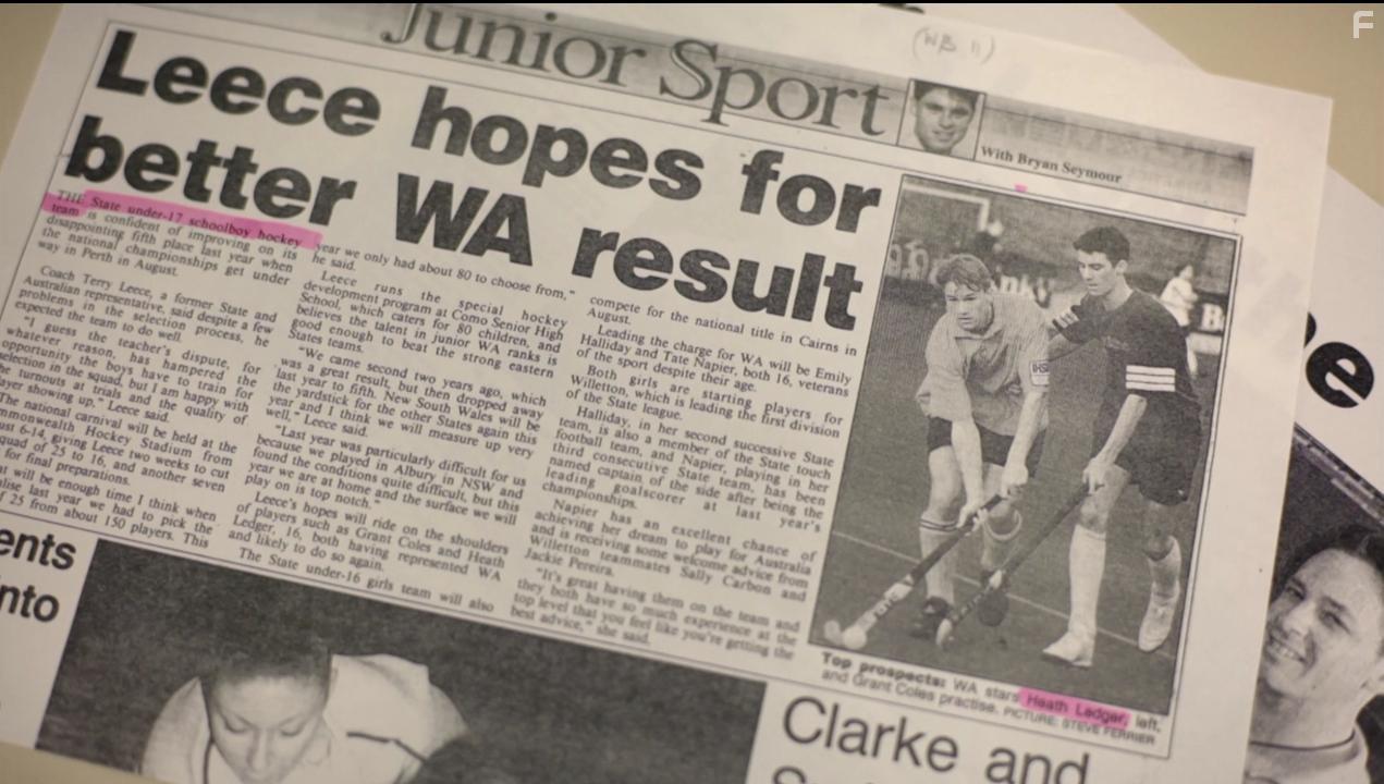 Heath Ledger in Too Young to Die (2012)