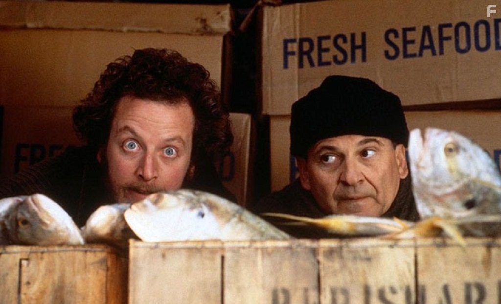 Joe Pesci and Daniel Stern in Один дома 2: Затерянный в Нью-Йорке (1992)