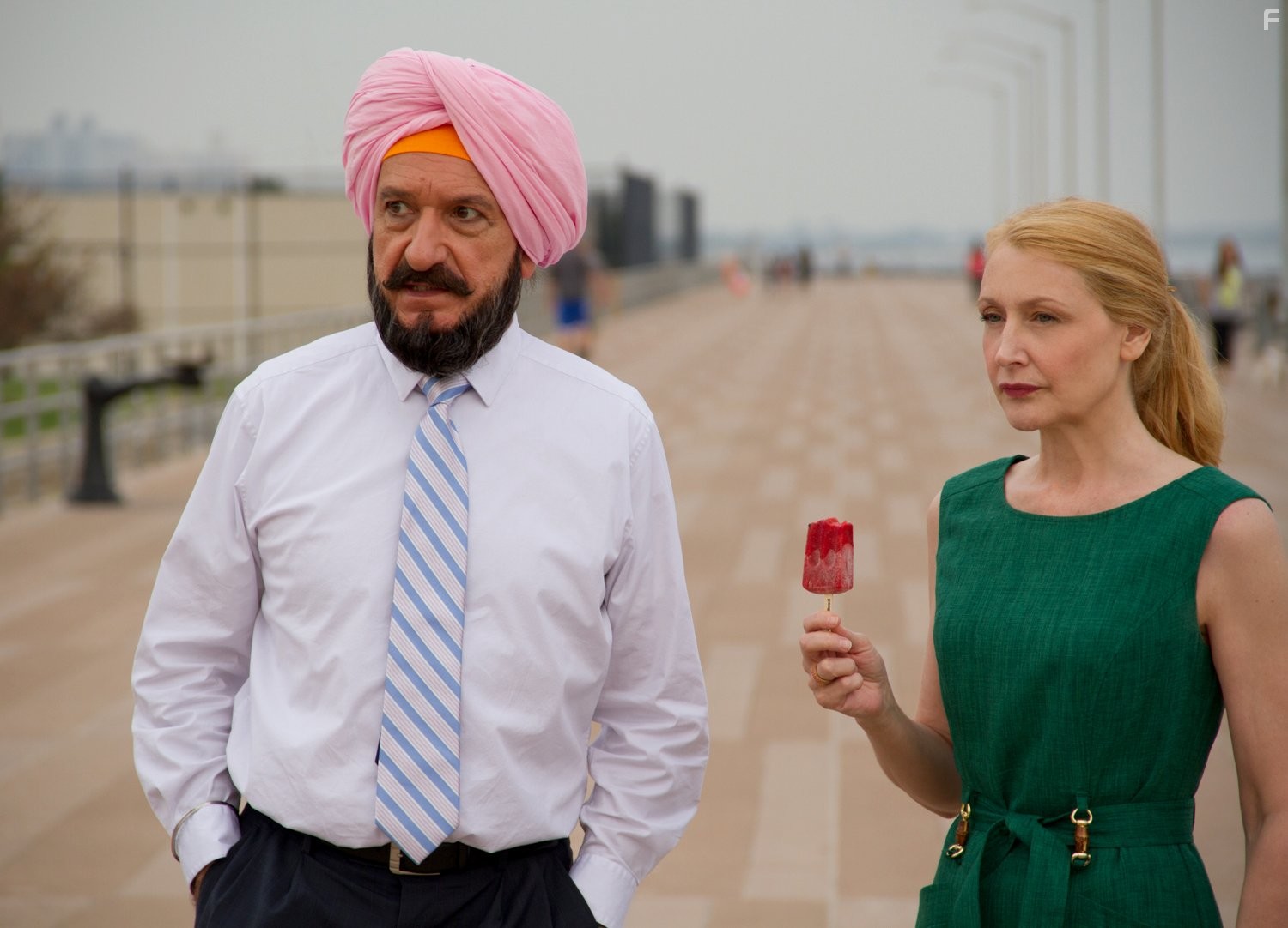 Ben Kingsley and Patricia Clarkson in Уроки вождения (2014)