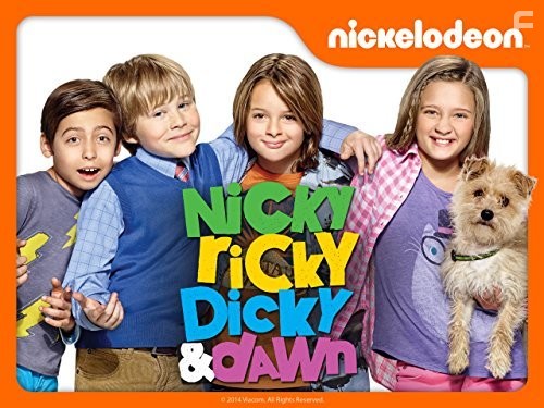 Casey Simpson, Mace Coronel, Aidan Gallagher, and Lizzy Greene in Nicky, Ricky, Dicky & Dawn (2014)