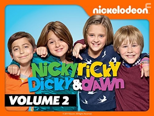 Casey Simpson, Mace Coronel, Aidan Gallagher, and Lizzy Greene in Nicky, Ricky, Dicky & Dawn (2014)