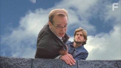 Greg Sestero and Kyle Vogt in The Room (2003)