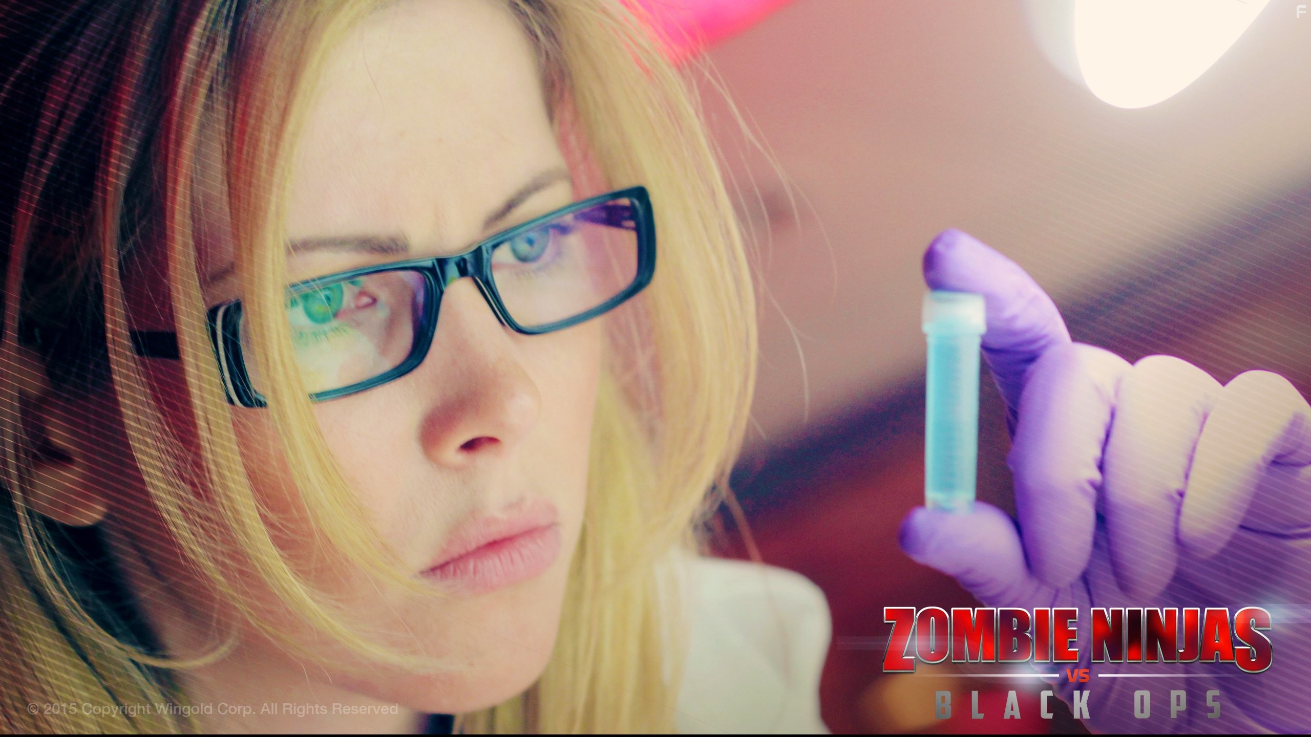 Zombie Ninjas vs Black Ops - Kira Lee Caine as MALI